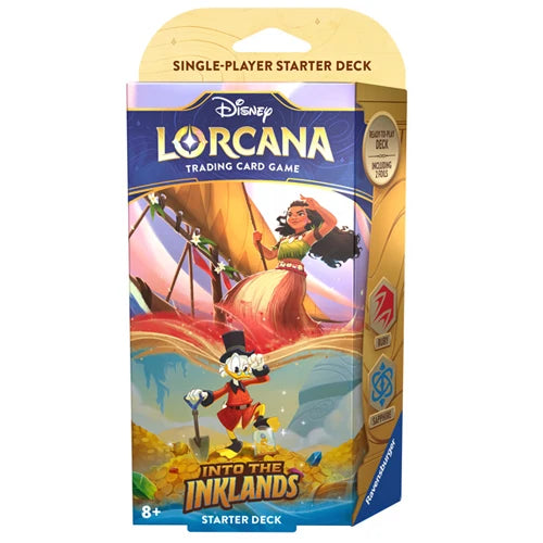 Disney Lorcana: Into The Inklands - Starter Deck - Moana and Scrooge McDuck