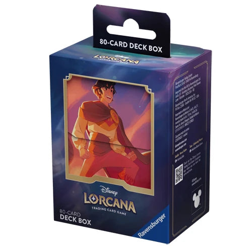 Disney Lorcana: Shimmering Skies - Deck Box - Aladdin (Heroic Outlaw)