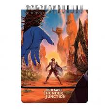 MTG Outlaws of Thunder Junction Spiral Life Pad