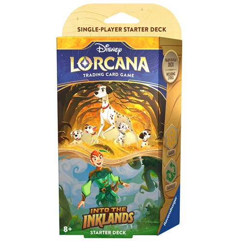 Disney Lorcana: Into The Inklands - Starter Deck - 101 Dalmatians and Peter Pan
